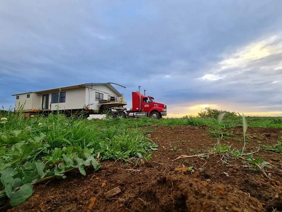Sunset house relocation project in Omokoroa, Bay of Plenty